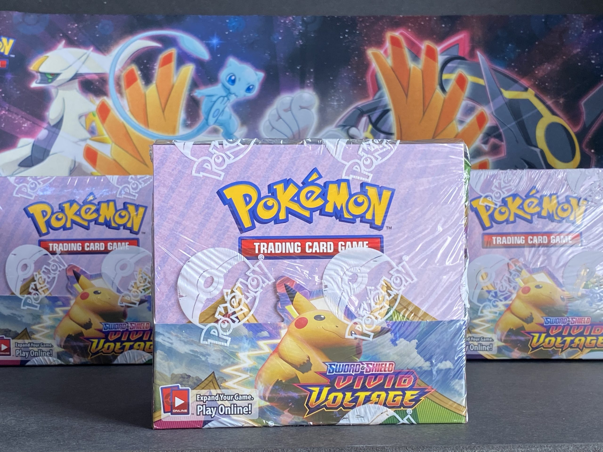 Sword & Shield Vivid Voltage Booster Box Spicy Bears