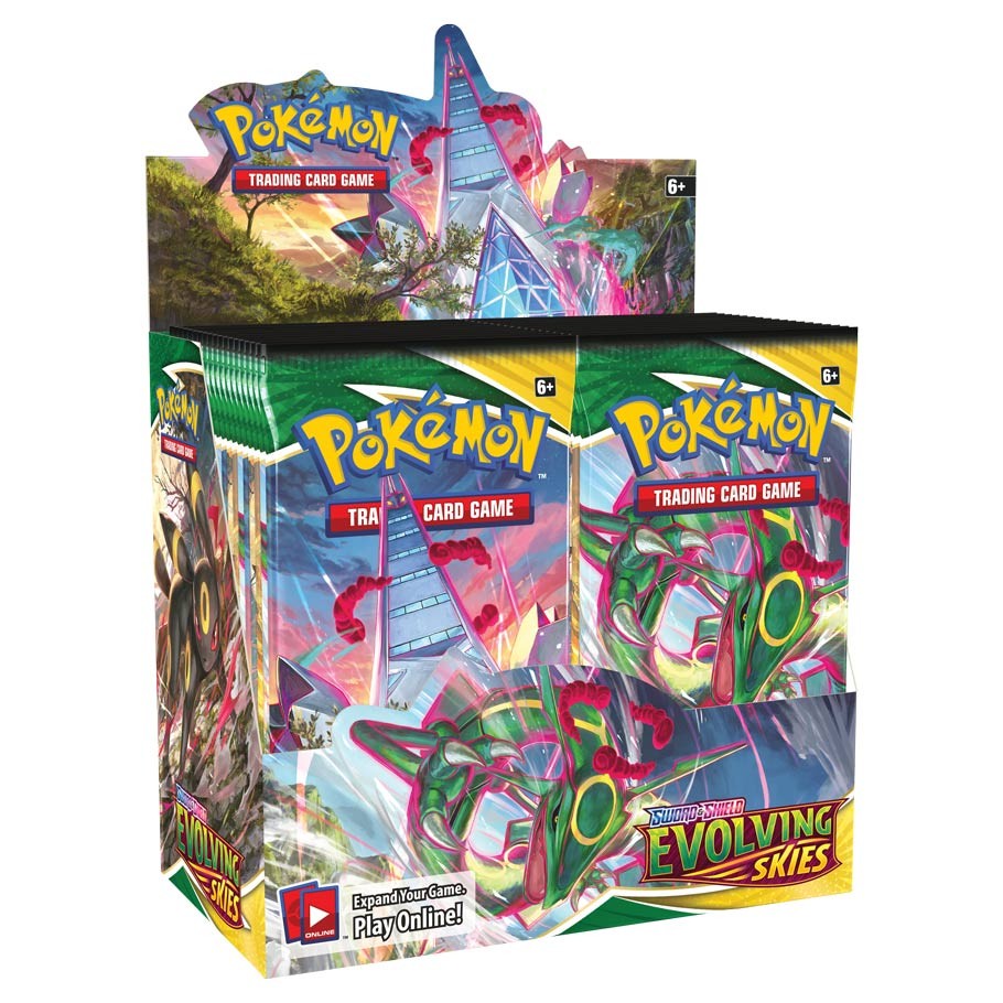 Pokemon Evolving Skies Booster Box - Spicy Bears