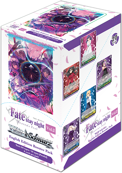 Weiss Schwarz Fate/Stay Night Heaven's Feel Vol.2 Booster Box - Spicy Bears